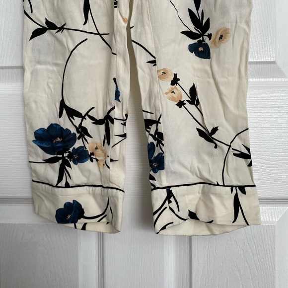 GANNI flowy floral “pyjama” pants - Picture 2 of 7